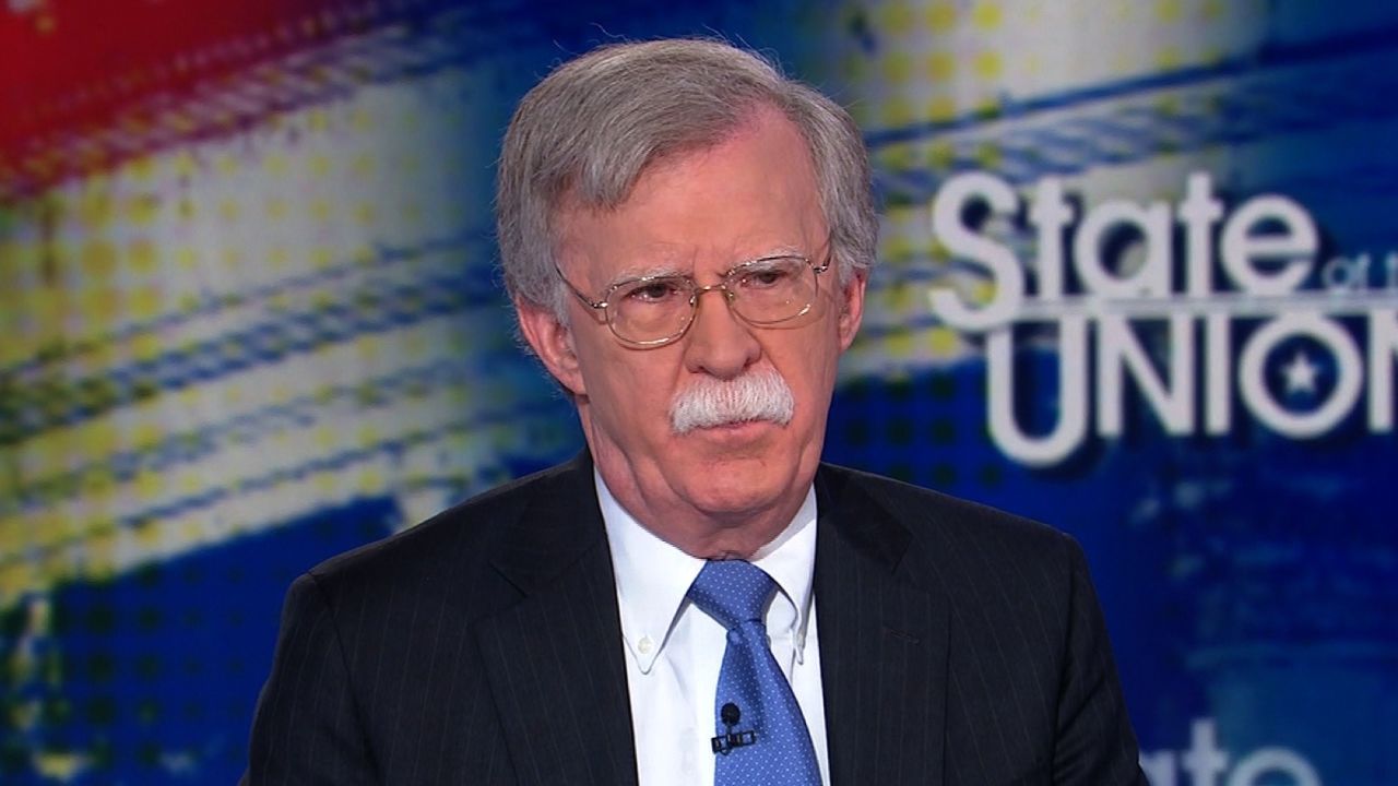 Jake Tapper interviews National Security Adviser John Bolton