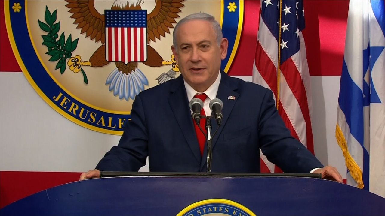 Netanyahu thanks US President Donald Trump for moving the Embassy.