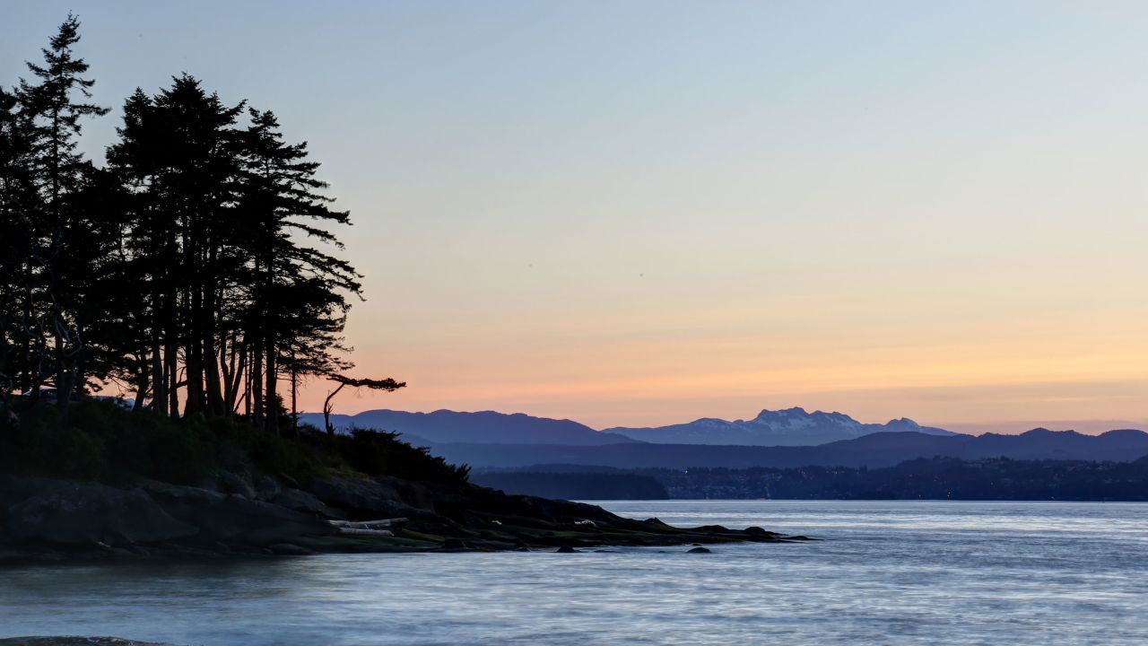 Gabriola Island in British Columbia, where the latest foot was found.