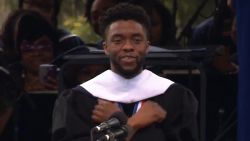 title: Chadwick Boseman's Howard University 2018 Commencement Speech  duration: 00:34:41  site: Youtube  author: null  published: Mon May 14 2018 10:29:12 GMT-0400 (EDT)  intervention: yes  description: Howard University alumnus Chadwick Boseman provides words of inspiration to the Class of 2018 during Howard University's 150th Commencement C