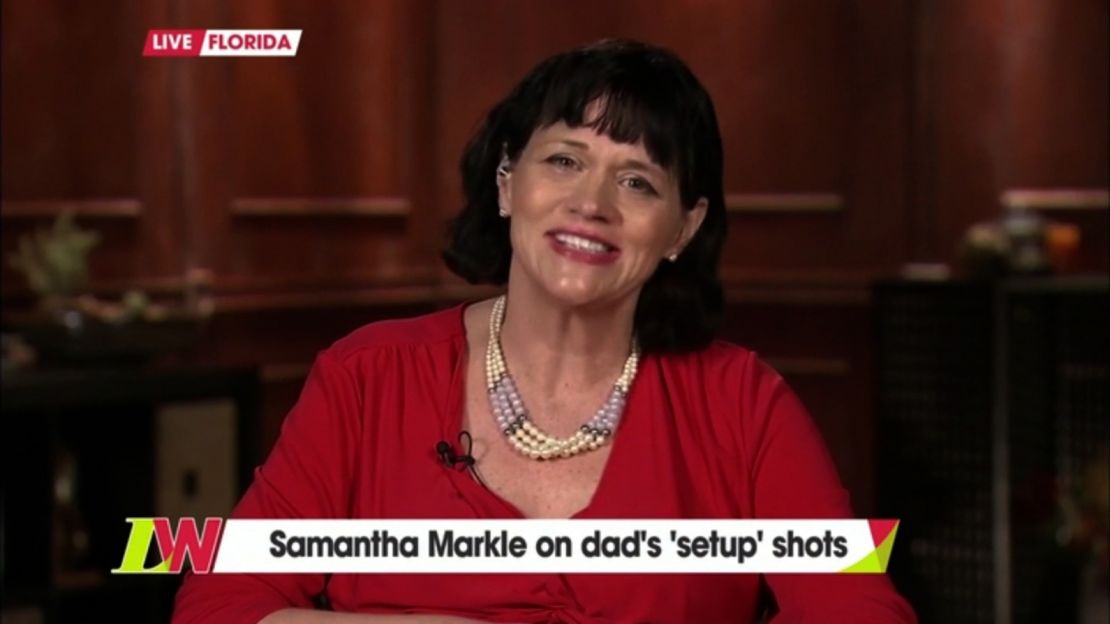 Samantha Markle on ITV's "Loose Women" on Monday. 