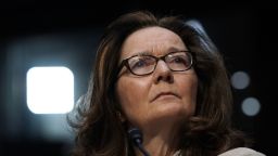 WASHINGTON, DC - MAY 09:  CIA Director nominee Gina Haspel speaks during her confirmation hearing before the Senate (Select) Committee on Intelligence May 9, 2018 in Washington, DC. If confirmed, Haspel will succeed Mike Pompeo to be the next CIA director.  (Photo by Alex Wong/Getty Images)