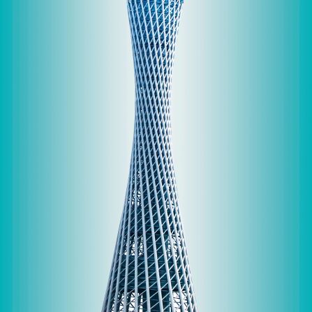 The Canton Tower became the tallest non-habitable tower in the world upon topping out in 2009. The 1,982-foot structure has since been overtaken by the 2,080-foot Tokyo Skytree.
