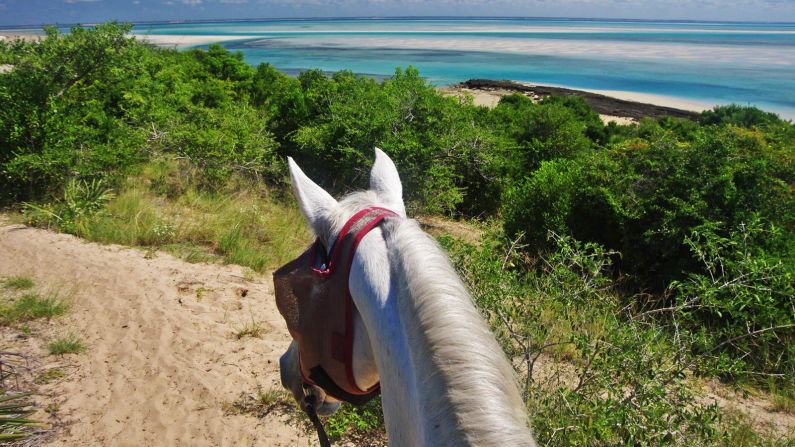 <strong>Riding vacation: </strong>One of the best ways to explore this beautiful landscape is on horseback, and the Mozambique Horse Safari provides the opportunity to do just that.