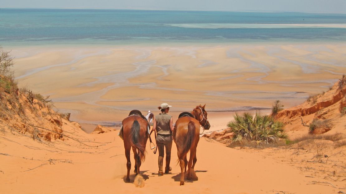 One of the best ways to explore this beautiful landscape is on horseback.