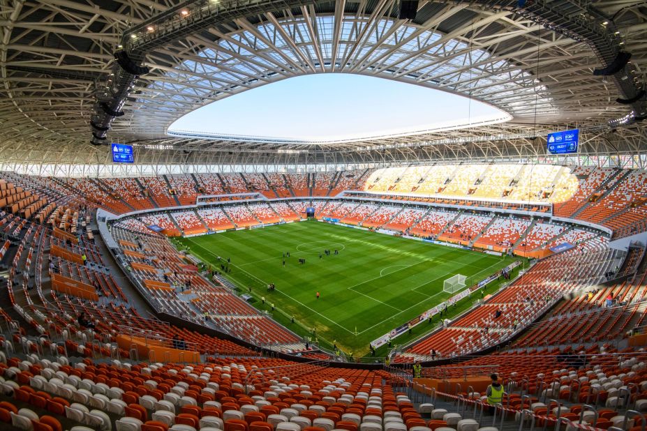 <strong>Mordovia Arena World Cup schedule:</strong> Group stage<br /><strong>Legacy: </strong>With a population of just 300,000, Saransk is the smallest of the 2018 World Cup host cities. After the tournament, some of the stadium's temporary structures will be demolished, reducing the capacity to 25,000. It will become the home of third-tier side FC Mordovia.