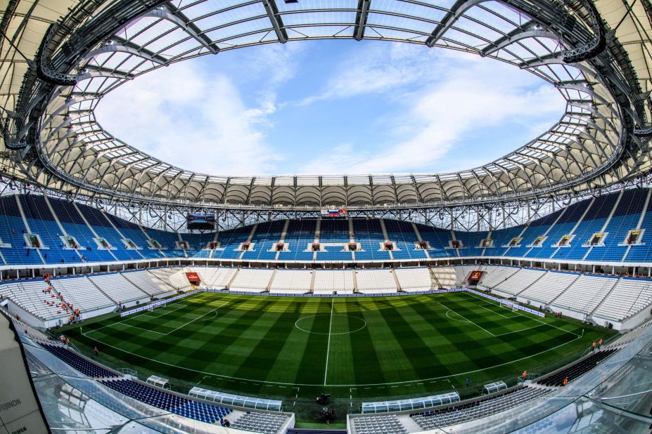 <strong>Volgograd Arena World Cup schedule: </strong>Group stage <br /><strong>Legacy</strong>: The 45,000-seater will become the home ground of second-tier side FC Rotor Vologograd.