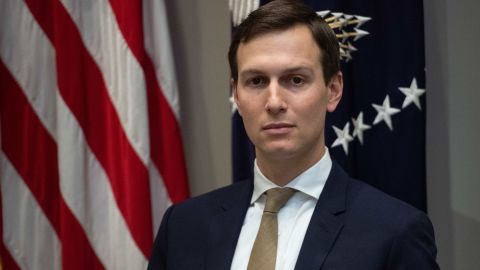Jared Kushner, adviser and son-in-law of President Donald Trump, attends a meeting at the White House in May 2018. (NICHOLAS KAMM/AFP/Getty Images)