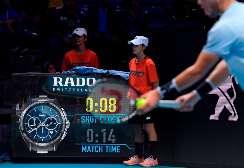 Tennis ATP to experiment further with shot clock and reduced warm-ups CNN