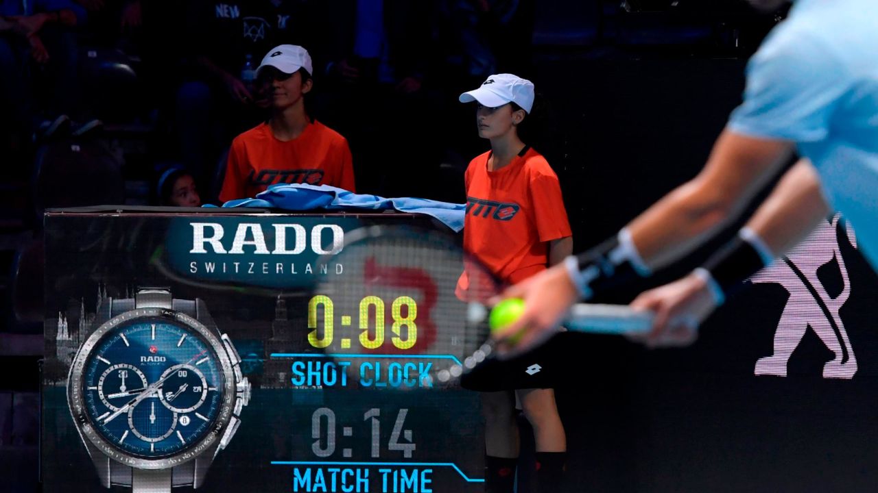 The shot clock was first introduced at ATP Next Gen Finals in 2017.