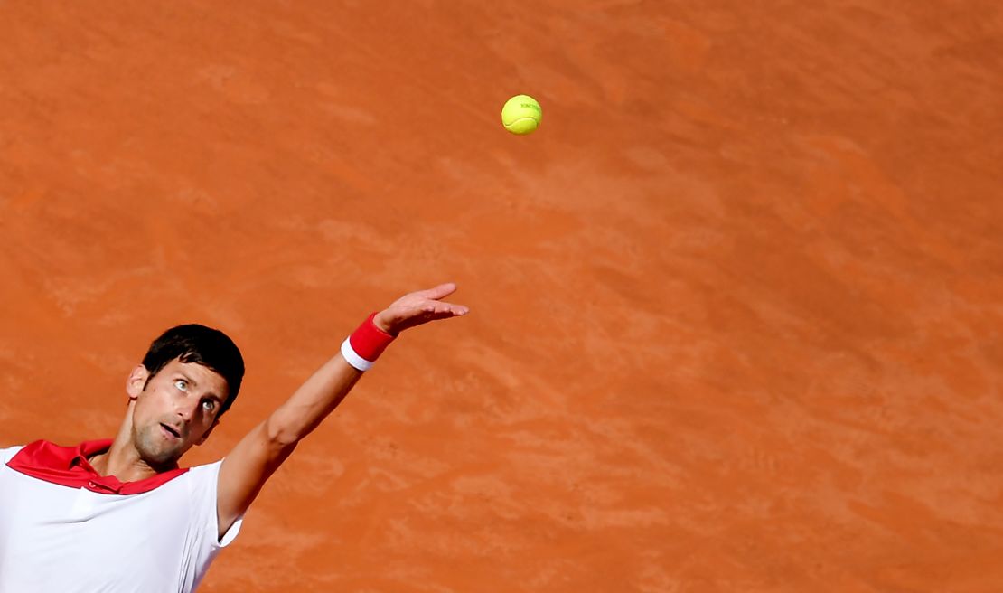 Novak Djokovic has, in the past, been criticized for time wasting.