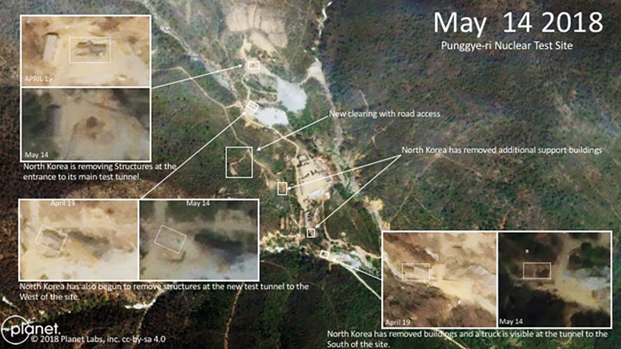 North Korea cns satellite images
