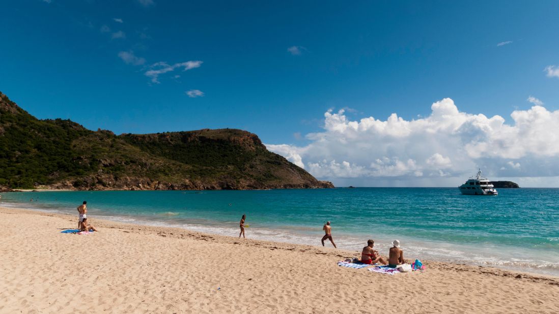 <strong>Anse de Grande Saline, St. Barts:</strong> While nudity is prohibited in St. Barts, nude sunbathing is tolerated on this secluded stretch of sand that takes it name from the nearby large salt pond.