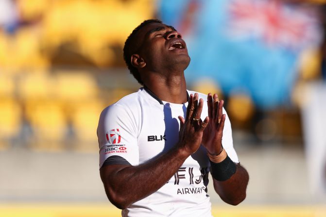 Like many Fijians, he is deeply religious, often seen looking to the sky after scoring a try. He has crossed the whitewash 21 times this season. 