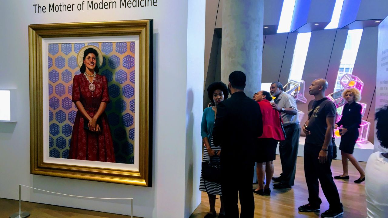 Henrietta Lacks portrait hangs in Smithsonian