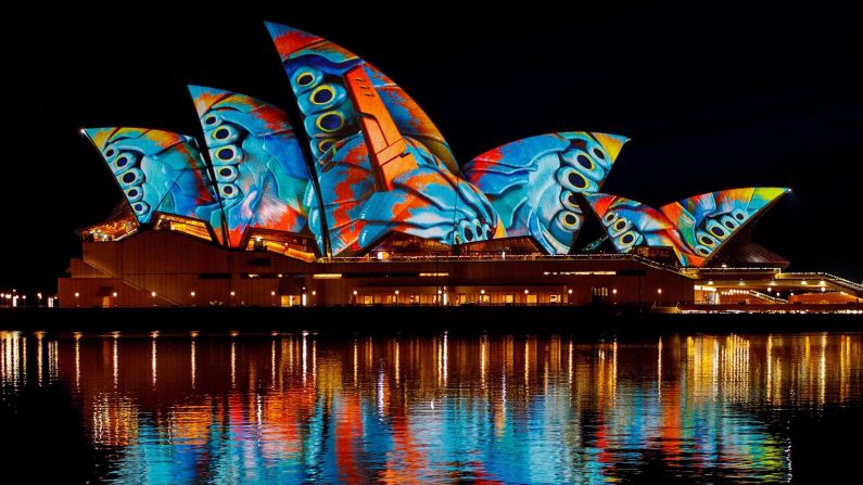 <strong>A tourist attraction: </strong>Last year more than 2.33 million people descended on Sydney to see it set aglow, injecting some A$143 million (US$108 million) into the economy.