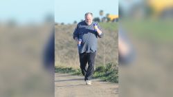 Meghan Markle's father, Thomas Markle Senior, works up a sweat as he gets into healthy shape ahead of the Royal Wedding. The retired Hollywood lighting director, 73, is reportedly planning to walk Meghan down the aisle when she and Prince Harry exchange vows on May 19.
