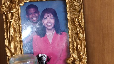 A portrait of McBath and her son Jordan celebrating Mother's Day.