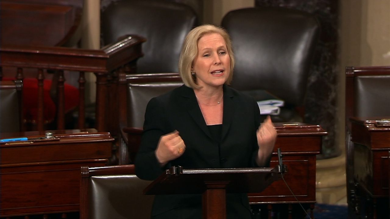 gillibrand senate floor