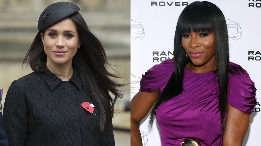 meghan markle and serena williams