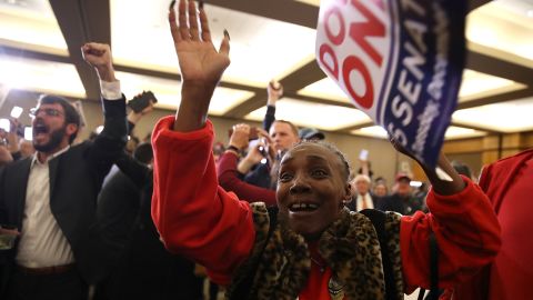 The votes of African-American women were critical to the upset win of Doug Jones in Alabama's US Senate race last year. 
