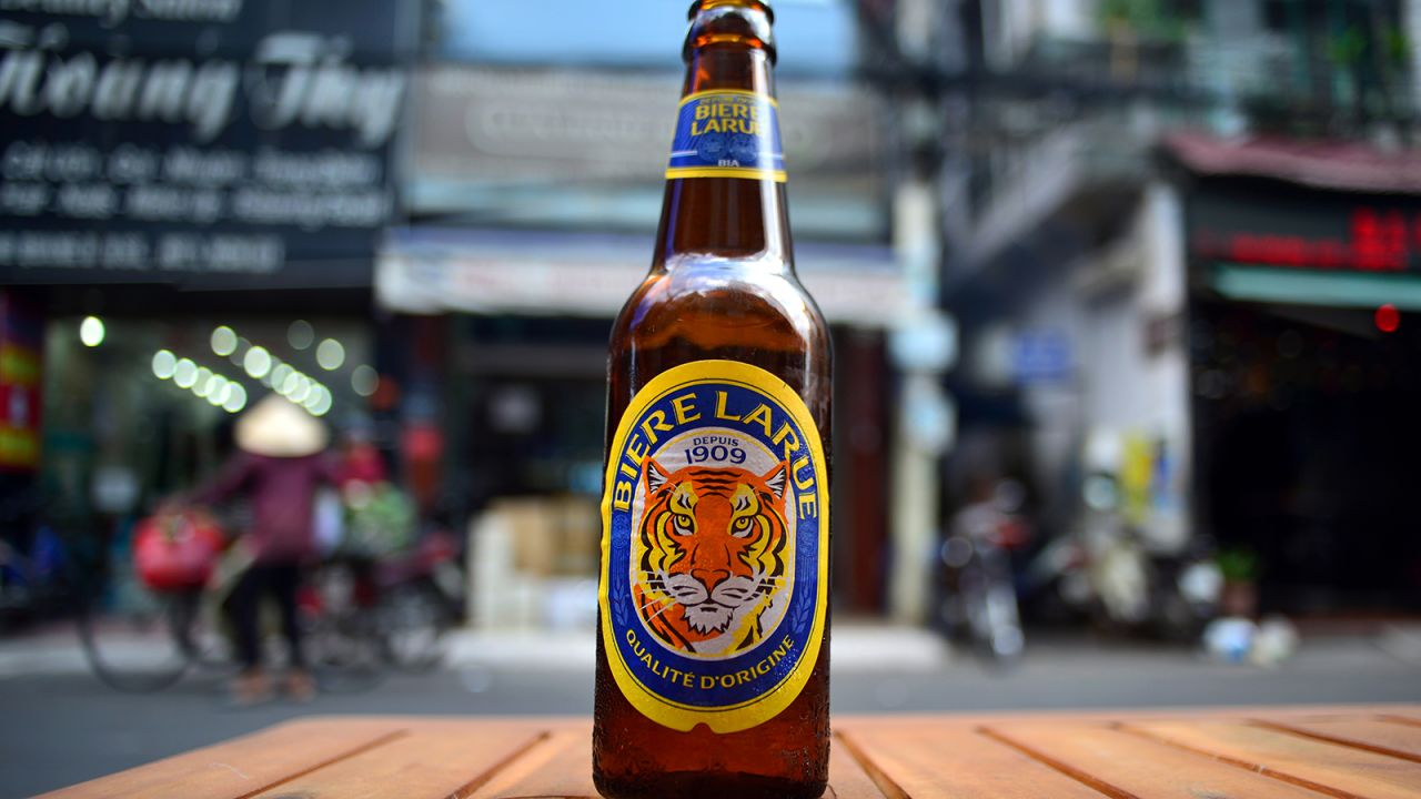 <strong>Biere Larue:</strong> Biere Larue has been served on the streets of Saigon for more than a century.