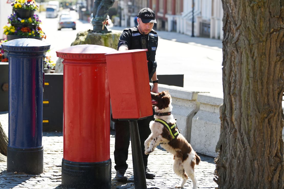 Police have been conducting thorough searches throughout Windsor in the weeks leading up to the royal wedding.