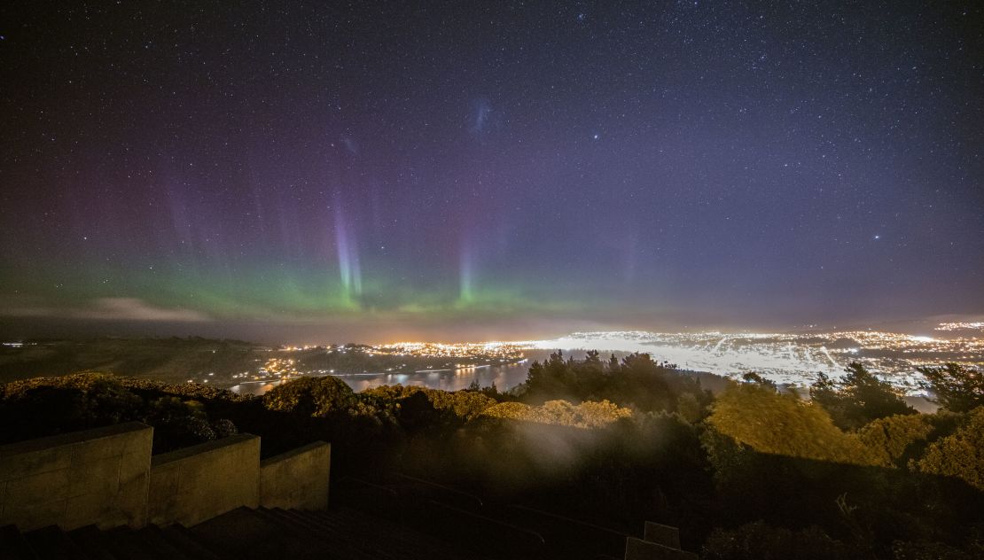 The Aurora Australis in New Zealand in 2018