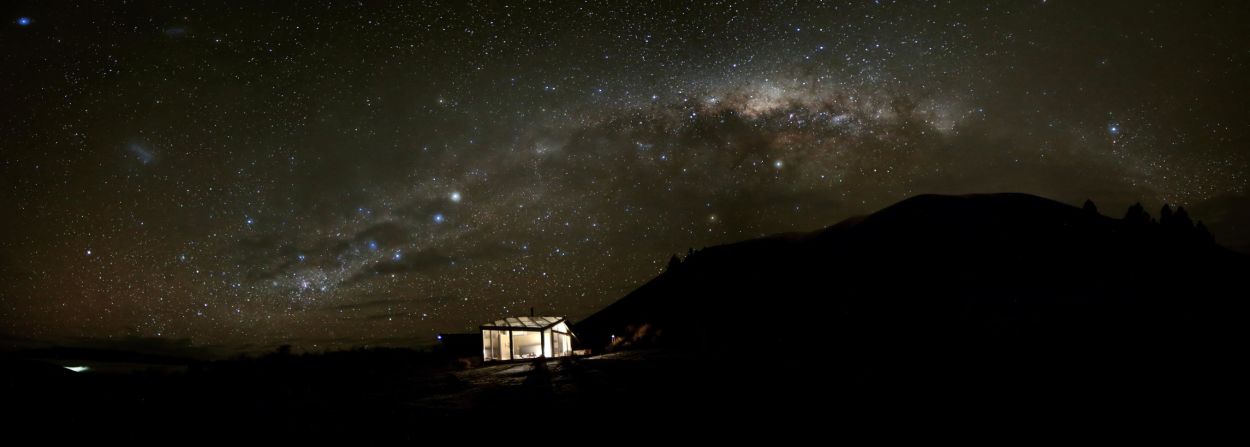 <strong>Glass house: </strong>There are several accommodations specifically tailored for stargazing, including the stunning glass-roofed <a  target="_blank" target="_blank">SkyScape</a> lodge in Mackenzie Country on the South Island.   