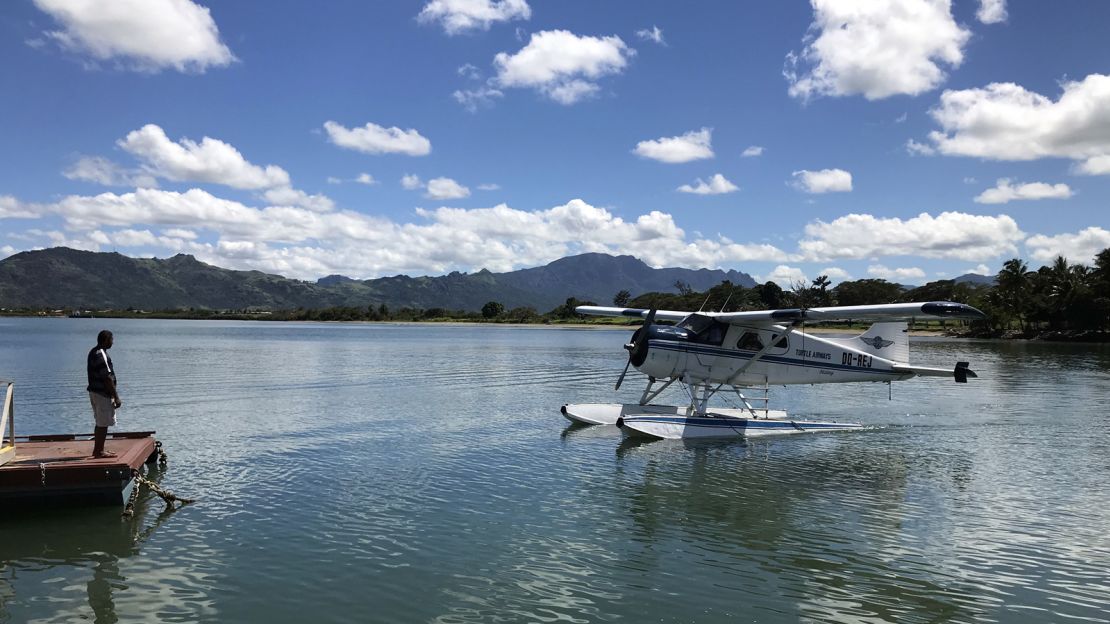 Turtle Airways provides day trips around the archipelago.