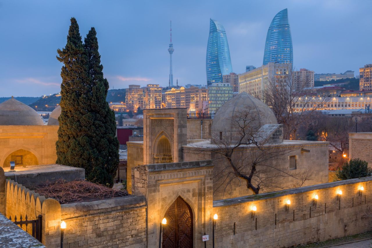 <strong>Baku's architecture: </strong>From its 12th-century fortress to the futuristic Flame Towers, the architectural layers of the Azerbaijani capital reveal a rich history, full of intrigue, drama, heartache and loss. 
