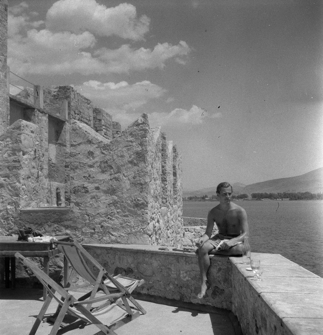 Joan Leigh Fermor captures her husband, Patrick, a famed writer. 