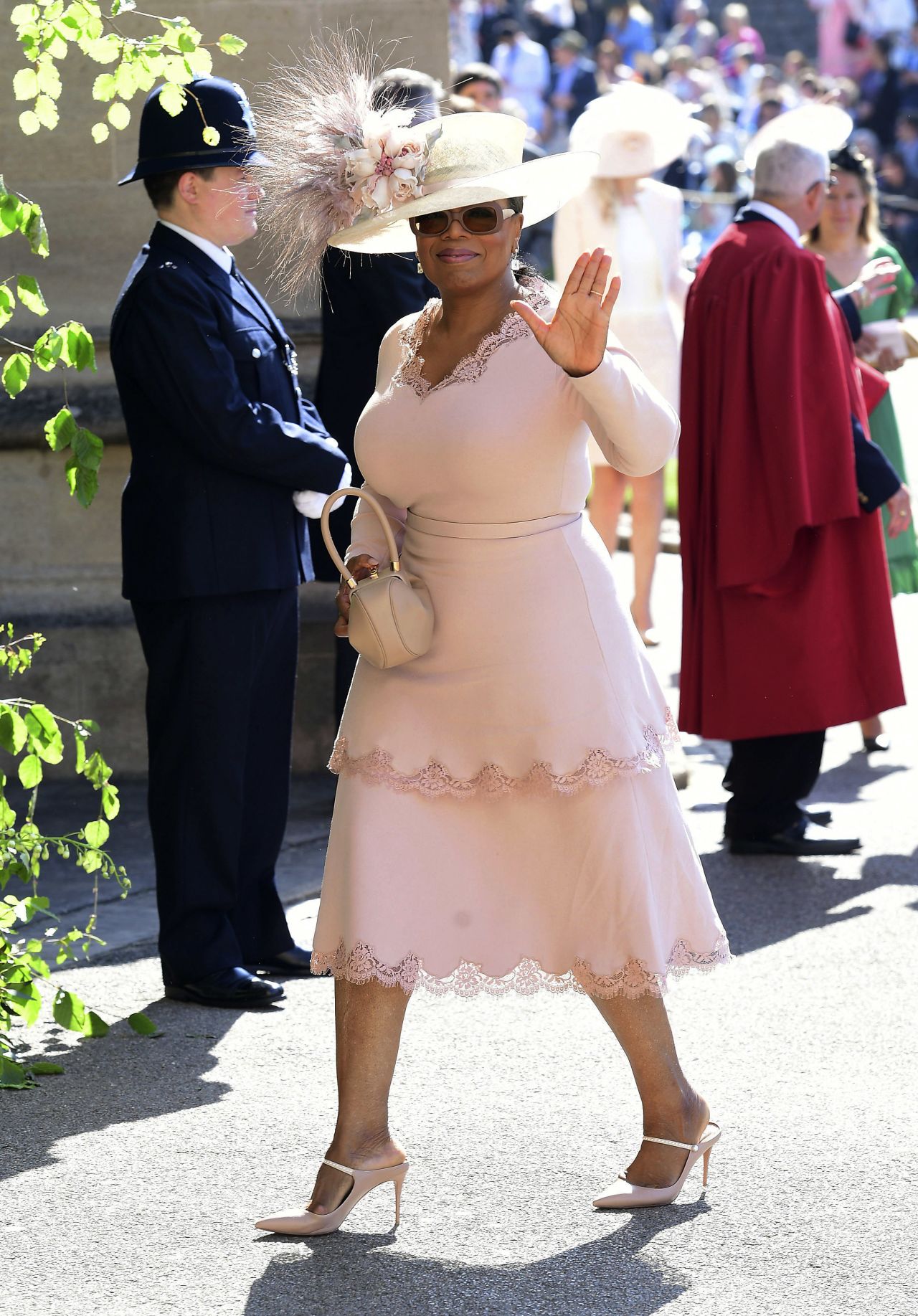 Oprah Winfrey, wearing Stella McCartney.