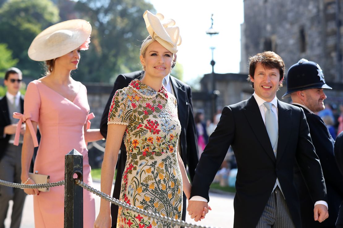 James Blunt and Sofia Wellesley