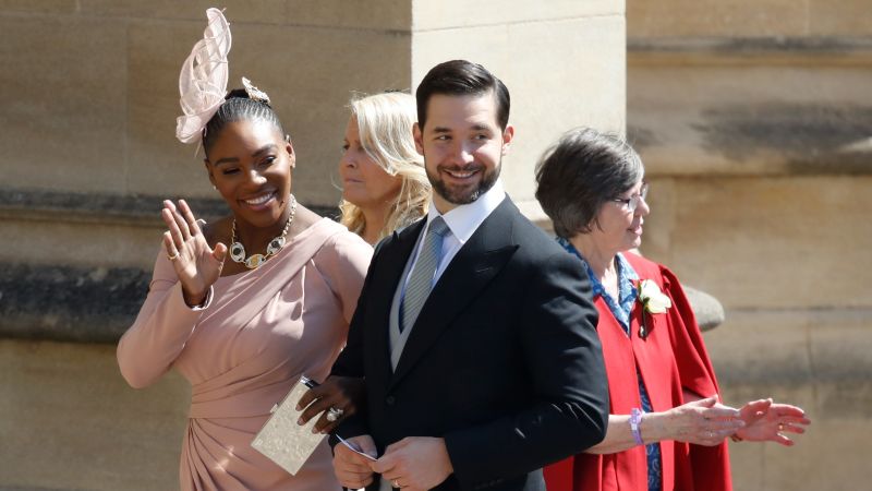 Serena williams on sale royal wedding outfit