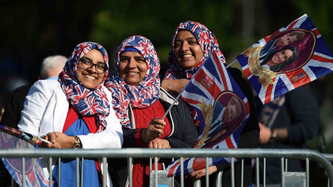 Some of those who headed to Windsor hailed a new age of diversity in the British royal family.