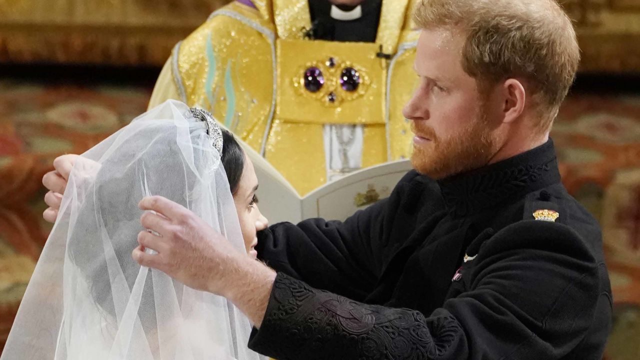 Politics and cynicism aside, this is as close as anyone's going to get to a full-on Disney Princess wedding.