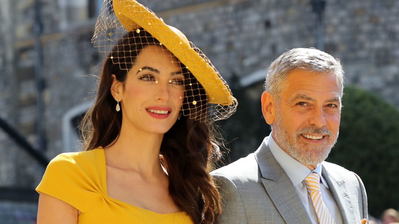 Amal and George Clooney arrive on Saturday.