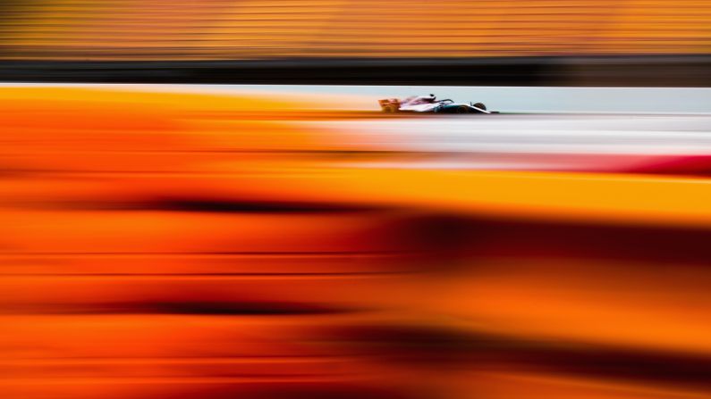 Valtteri Bottas driving the Mercedes AMG Petronas F1 Team Mercedes WO9 during day two of F1 testing at Circuit de Catalunya on Wednesday, May 16, in Montmelo, Spain.  