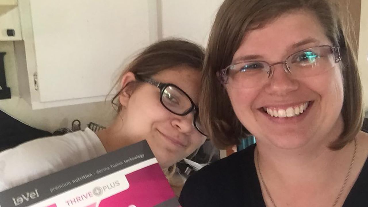 Kimberly Vaughan, left, and her mother Rhonda Hart seen in an image from Hart's Facebook page.