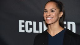 NEW YORK, NY - FEBRUARY 23:  Ballet Dancer Misty Copeland attends the first preview of "Eclipsed" on Broadway at the Golden Theatre on February 23, 2016 in New York City.  (Photo by Jamie McCarthy/Getty Images)