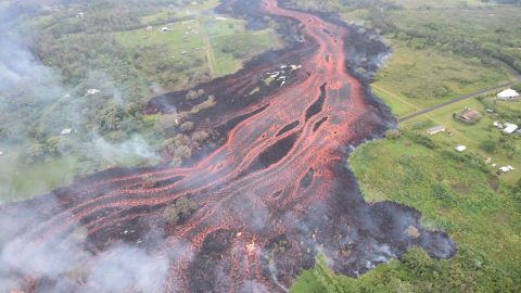 This shows Kīlauea Volcano's lower East Rift zone on May 19. 