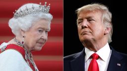 01 Queen Elizabeth Donald Trump SPLIT