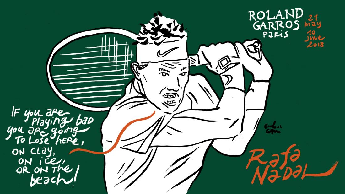 Rafa Nadal is favorite to take the men's singles title, which would be his 11th grand slam victory on the clay. 