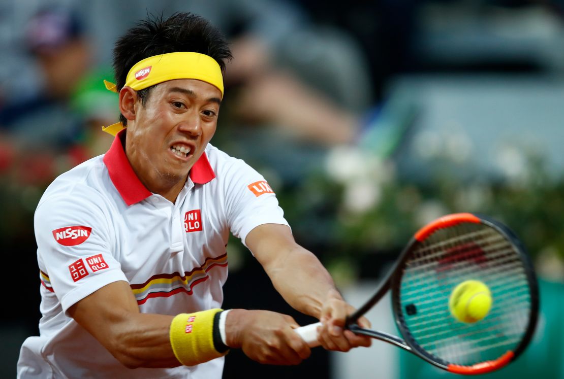 Kei Nishikori lost to Nadal in the recent Monte Carlo final.