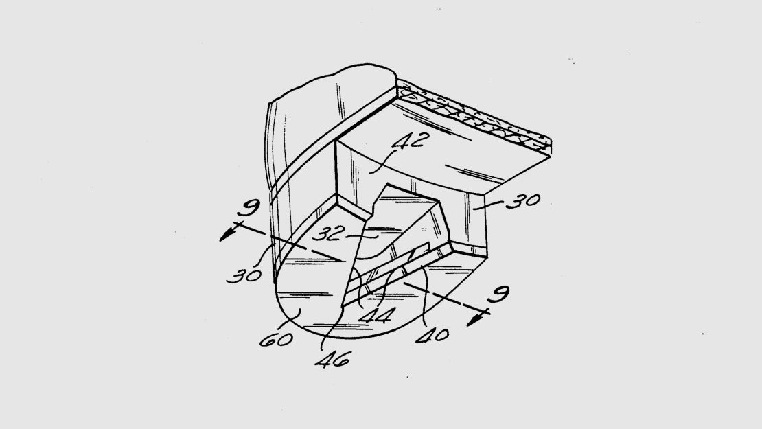 Michael Jackson's patented shoe.