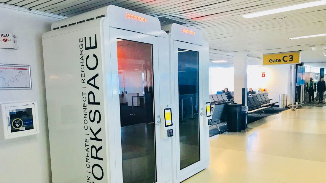 <strong>Comfortable experience:</strong> Travelers worried the boxes are will induce claustrophobia shouldn't panic, say the co-founders. "You don't feel as though you're within and enclosed chamber, you feel as though you're in a nice, comfortable cool calm environment," says Hackathorn.