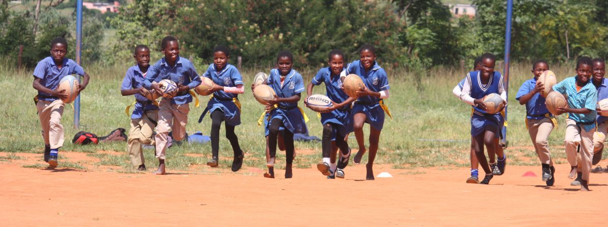 The charity has visited 650 of Swaziland's 817 schools in the past 10 years.