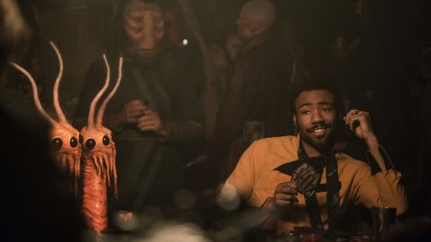 "How can you not be pansexual in space?" Donald Glover says of his character, Lando Calrissian.