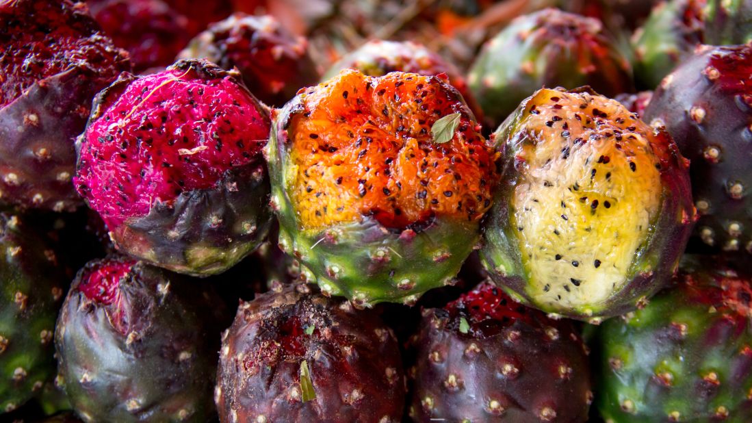 <strong>Pitaya season:</strong> Pitaya, a kind of dragonfruit, is huge business in Mexico. Available in a rainbow of colors beyond the usual pink, they are harvested every spring.
